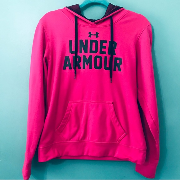 Pink Under Armour Woman’s Hoodie - Picture 2 of 5